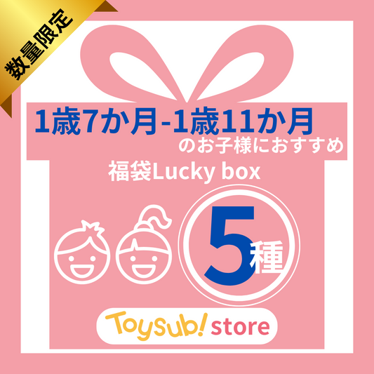 ✨福袋✨【数量限定！】1歳7か月~1歳11か月のお子様におすすめのLucky boxJ【お楽しみ5種】