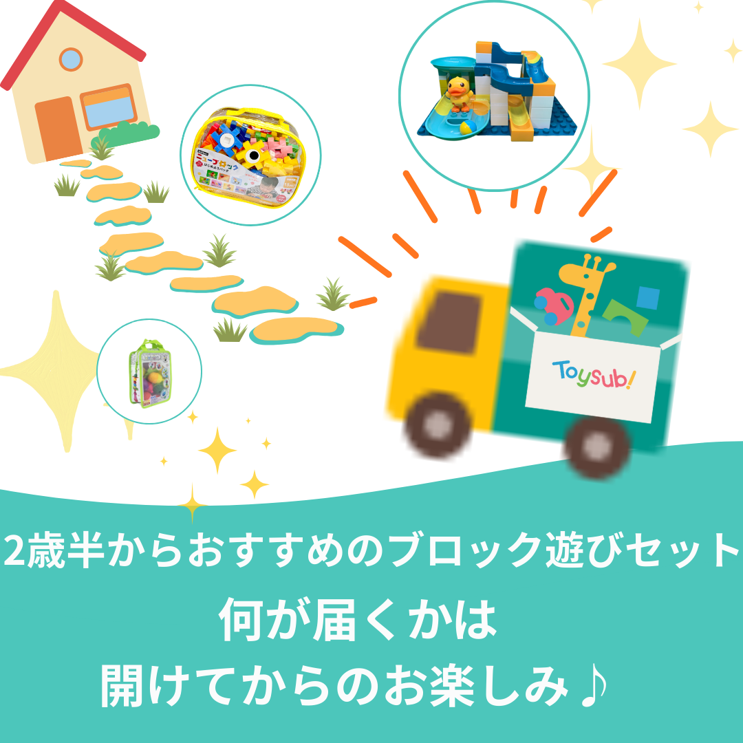 ✨福袋✨【数量限定！】2歳半からおすすめのブロック遊びセット【お楽しみ3種】