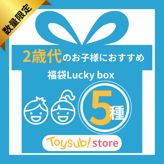 ✨福袋✨【数量限定！】2歳代のお子様におすすめのLucky boxL【お楽しみ5種】