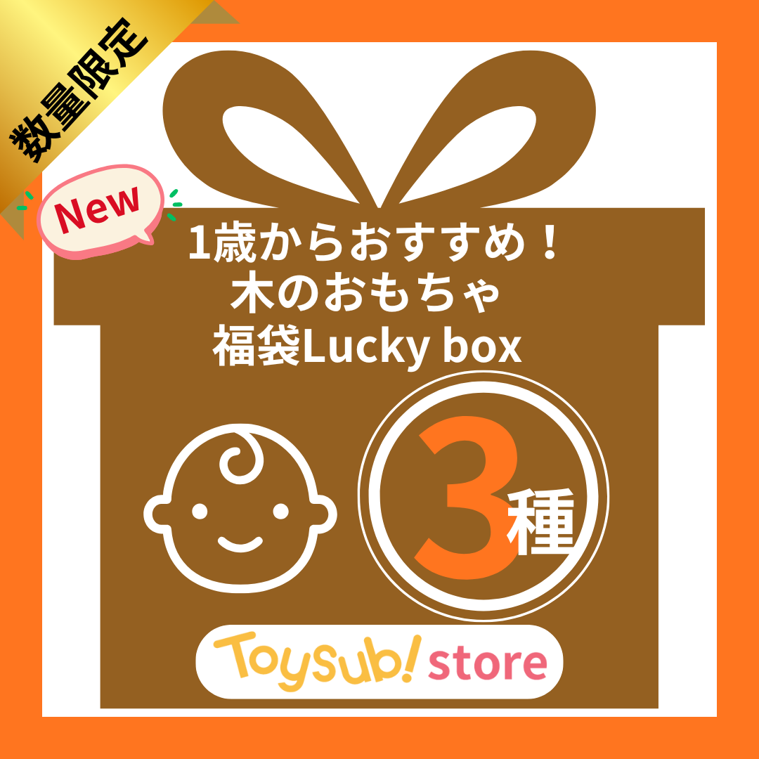 ✨福袋✨【数量限定！】1歳代～おすすめのLucky box【木のおもちゃ_お楽しみ3種】