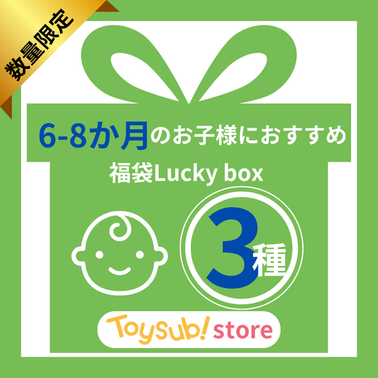 ✨福袋✨【数量限定！】0歳6か月~0歳8か月のお子様におすすめのLucky boxC【お楽しみ3種】