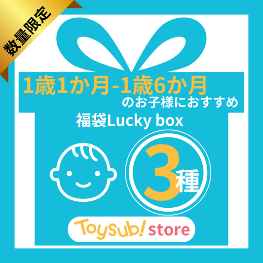 ✨福袋✨【数量限定！】1歳1か月~1歳6か月のお子様におすすめのLucky boxG【お楽しみ3種】