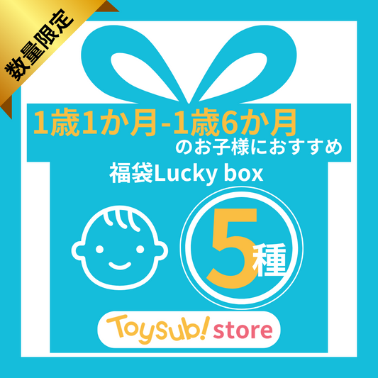 ✨福袋✨【数量限定！】1歳1か月~1歳6か月のお子様におすすめのLucky boxH【お楽しみ5種】