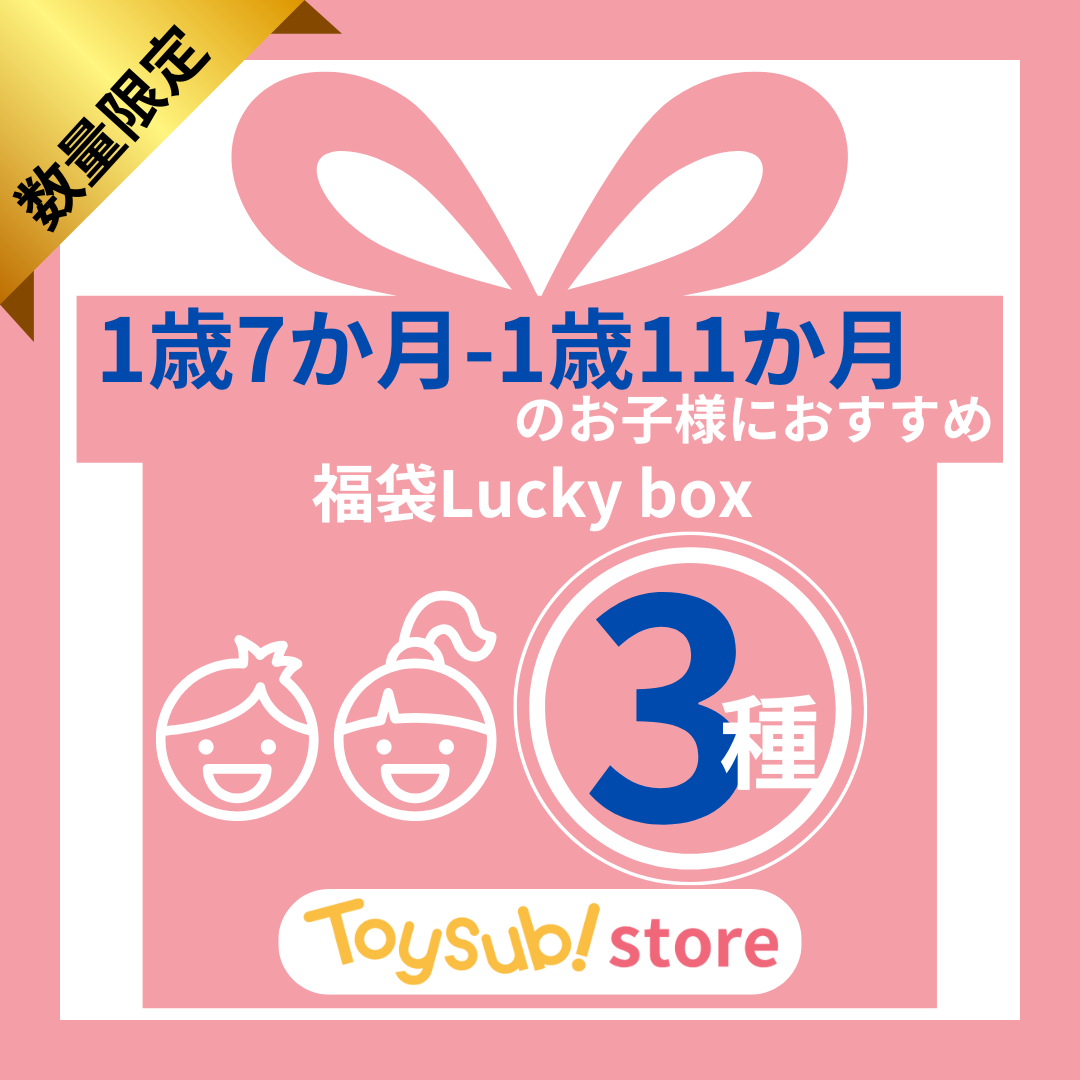 ✨福袋✨【数量限定！】1歳7か月~1歳11か月のお子様におすすめのLucky boxI【お楽しみ3種】