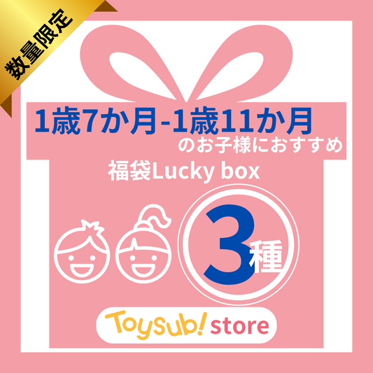 ✨福袋✨【数量限定！】1歳7か月~1歳11か月のお子様におすすめのLucky boxI【お楽しみ3種】
