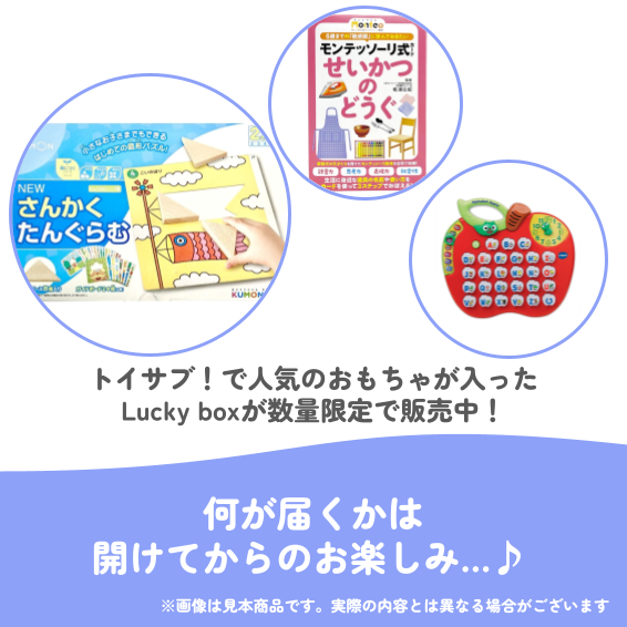 ✨福袋✨【数量限定！】2歳半～のお子様におすすめの学びに特化したLucky box【お楽しみ3種】