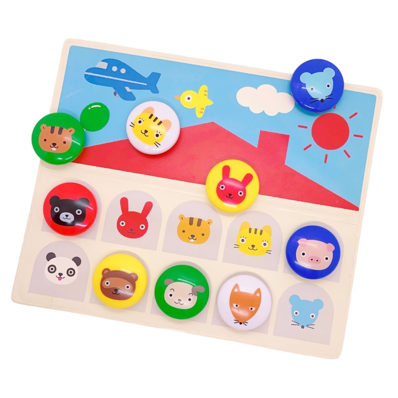 くろくまくんの絵あわせあそび　マグネットでぴったん！【中古販売】